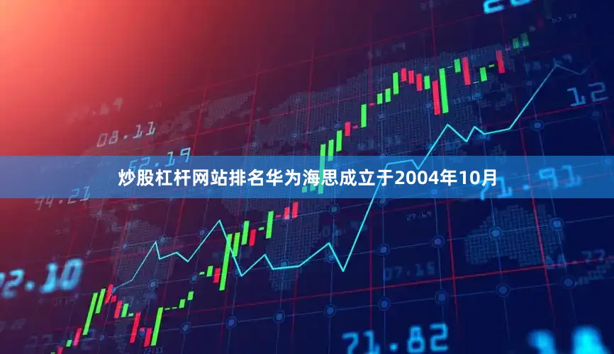 炒股杠杆网站排名华为海思成立于2004年10月